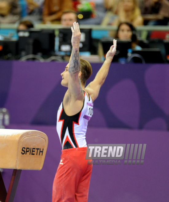 Bakı 2015: Azərbaycan gimnastı gümüş medal qazandı. Azərbaycan, 20 iyun 2015